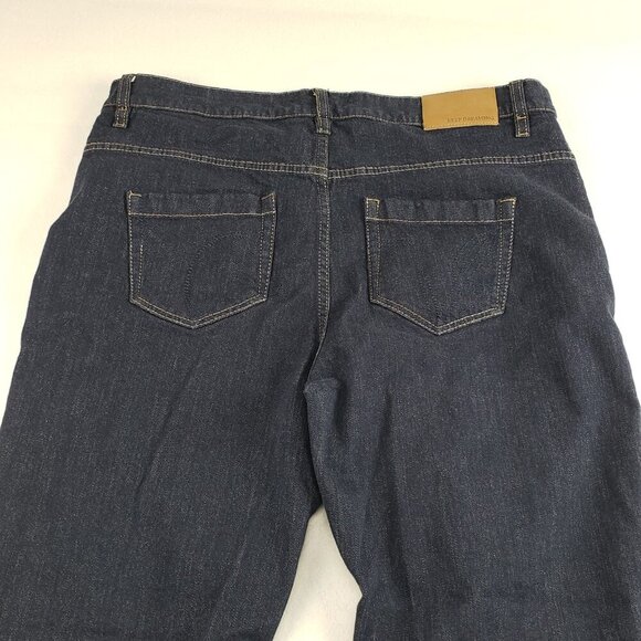 Dorothee Schumacher Straight Leg Jean Womens 5 US 10 Blue Dark Wash High Rise - Picture 6 of 13